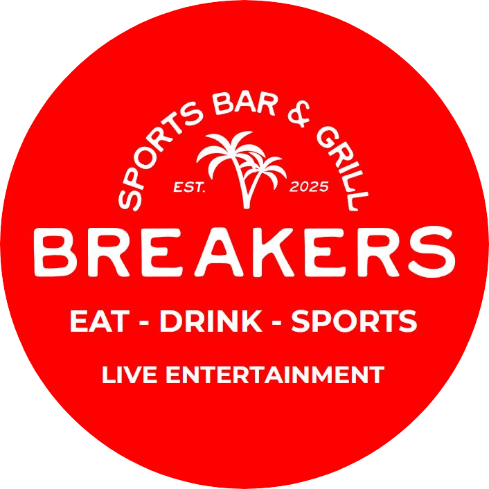 Breakers Sports Bar & Grill logo top - Homepage