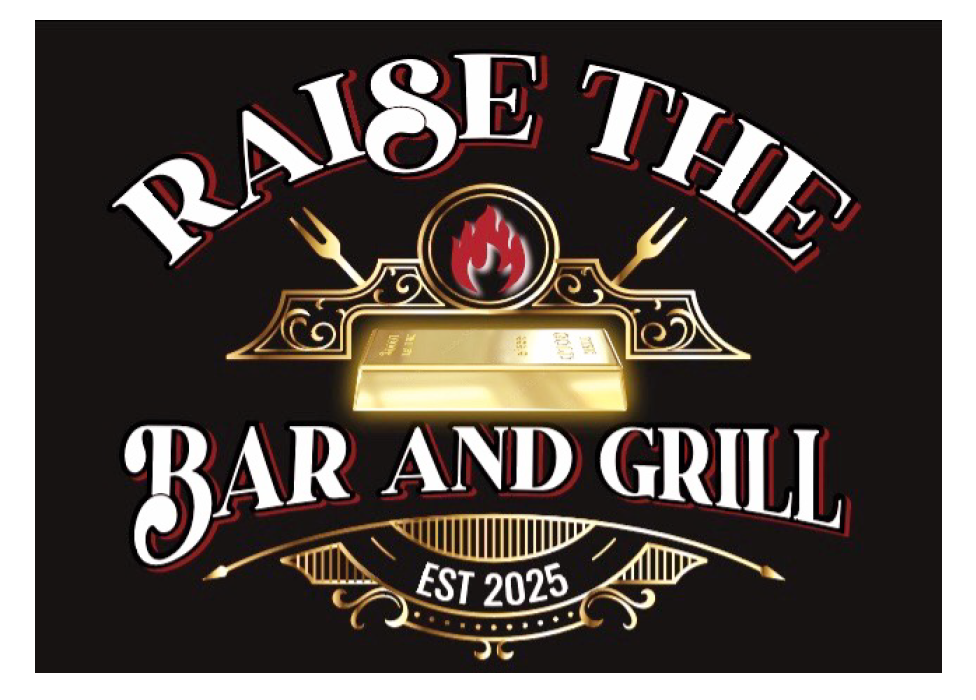 RAISE THE BAR AND GRILL logo top - Homepage