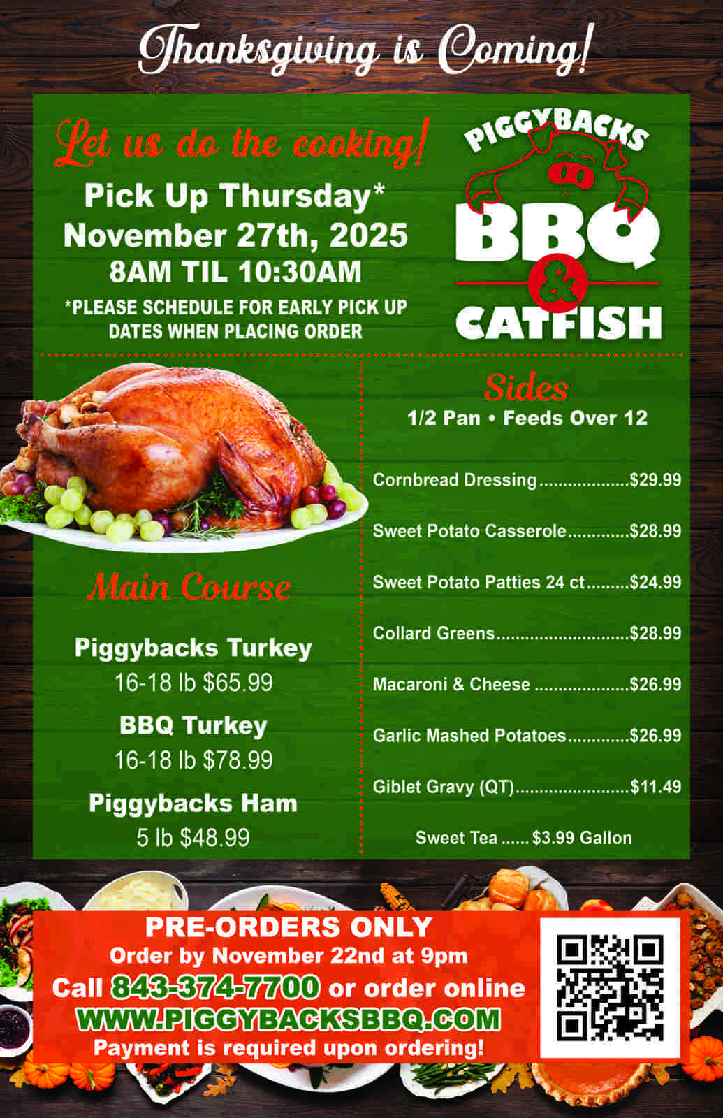 Thanksgiving is Coming!