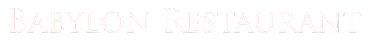Babylon Restaurant logo top - Homepage