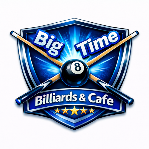 Big Time Billiards and Cafe logo top - Homepage