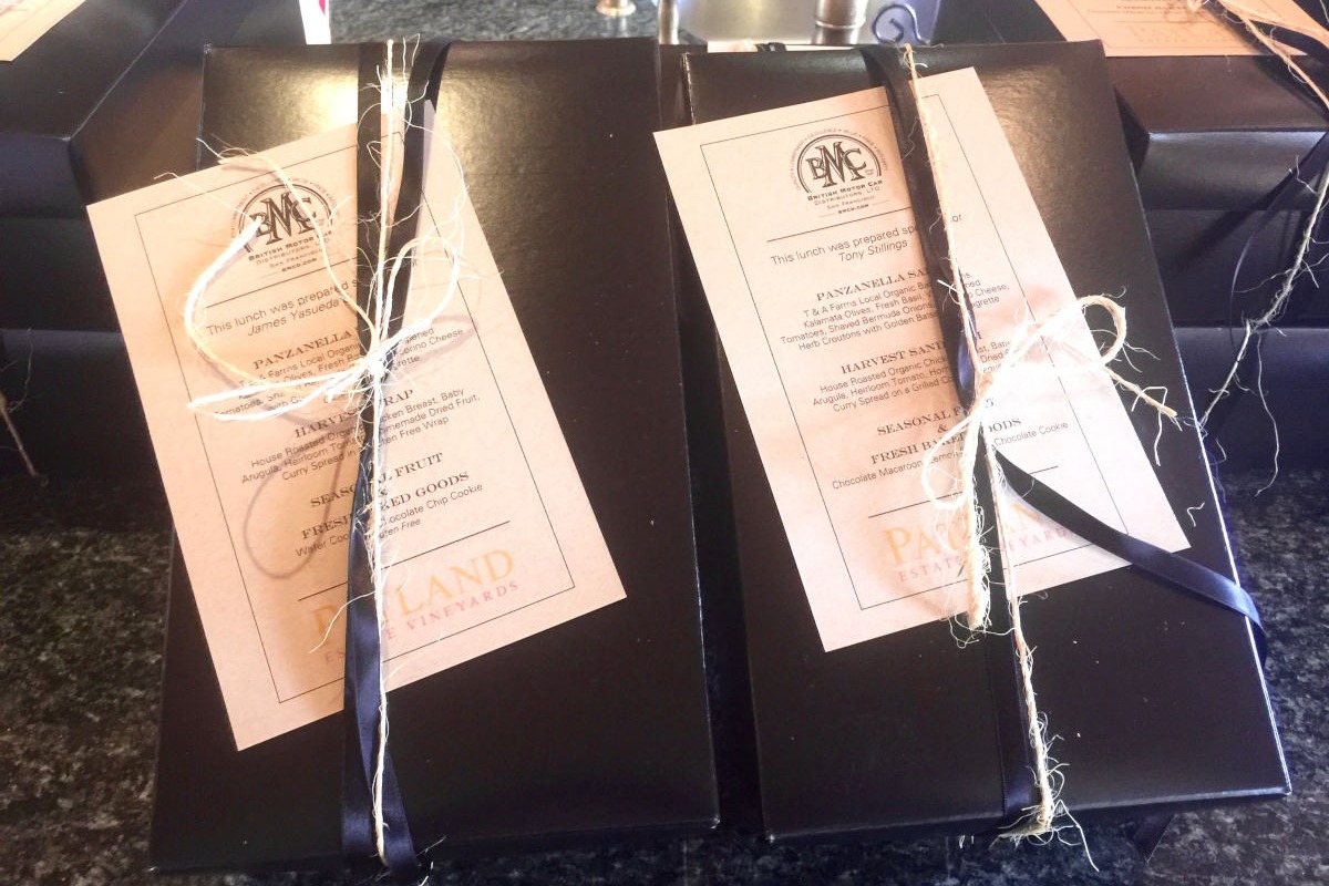 Elegant Boxed Lunches