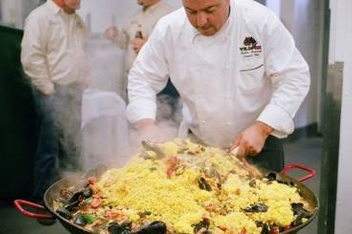 Chef Munther’s Famous Paella
