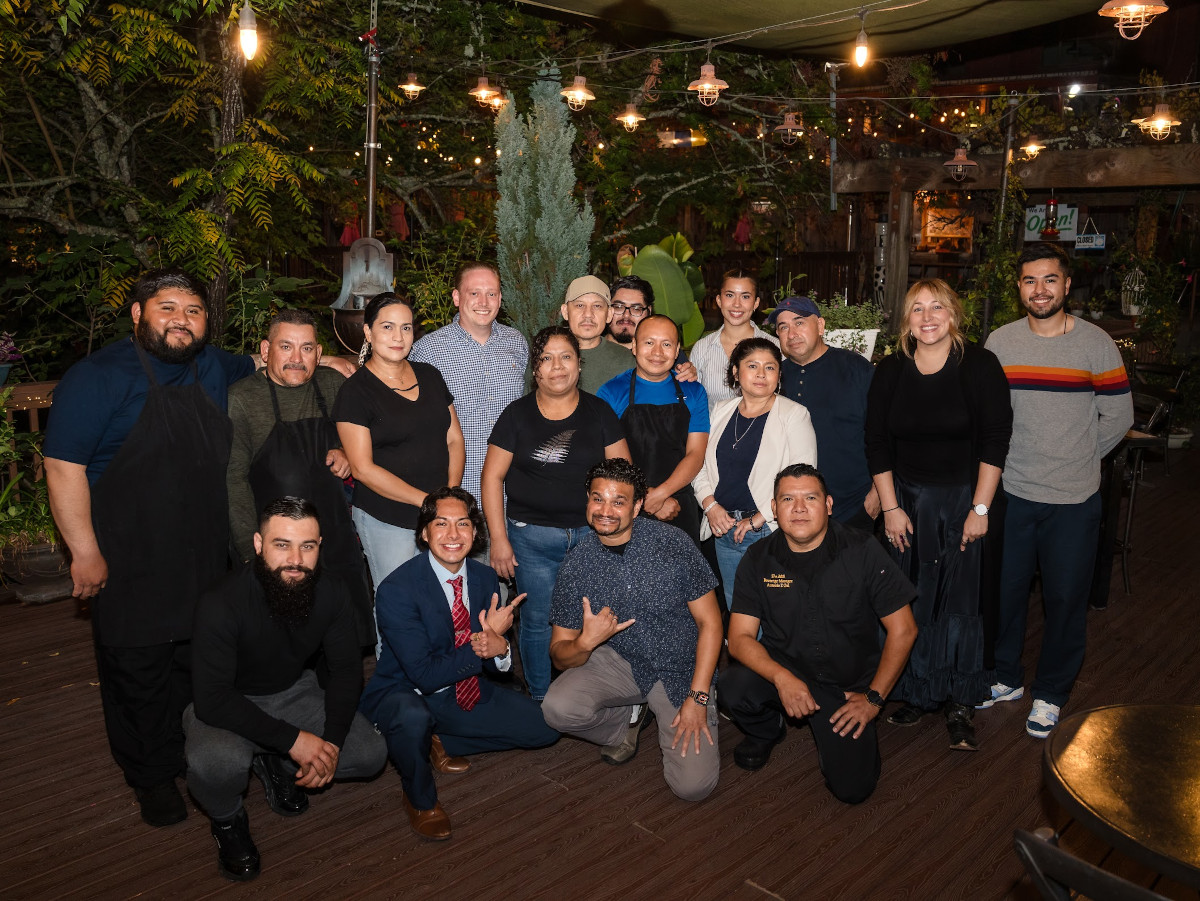 Team of employees
