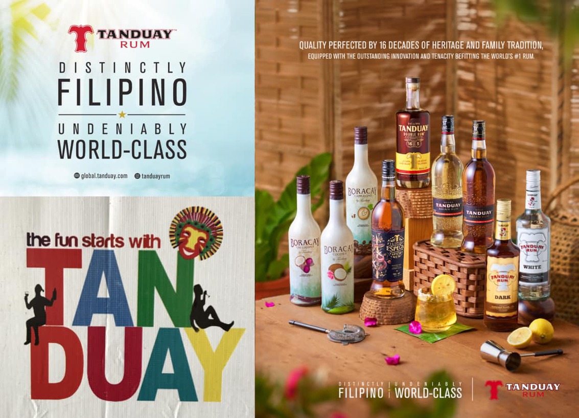 Visit our Tanduay Rum page to learn more about their products