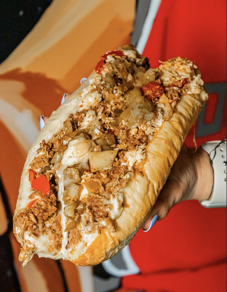 Gooey cheesesteak from Marlow’s;