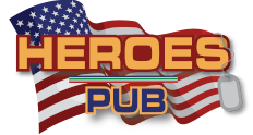 Heroes Pub and Grub logo top