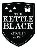 The Kettle Black logo scroll