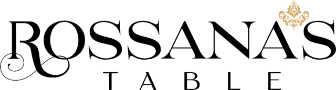 Rossana's Table logo top - Homepage