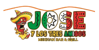Jose y Los Tres Amigos Mexican Bar & Grill logo top - Homepage