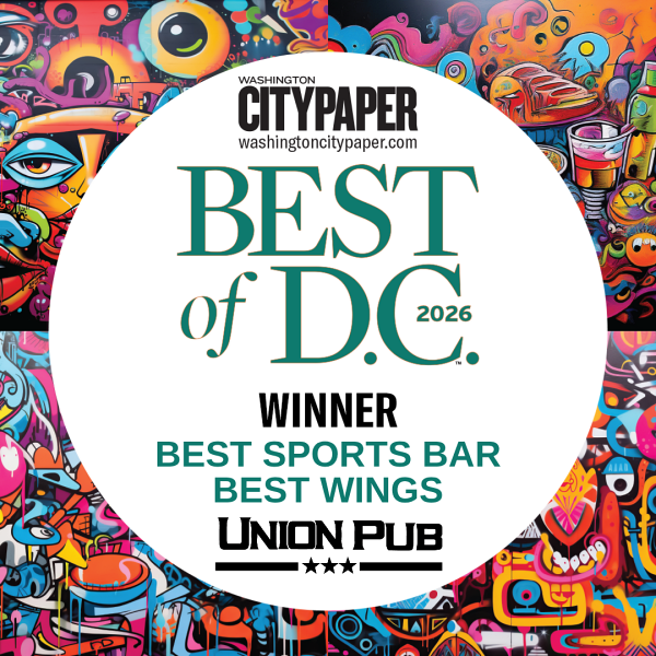 Washington CityPaper Best of D.C. 2026 - Winner Best Sports Bar, Best Wings