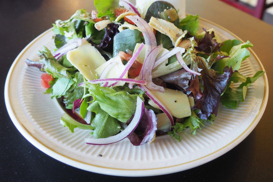 Mixed Green Salad at Mangia e Bevi