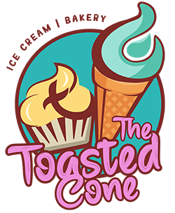 The Toasted Cone logo top - Homepage