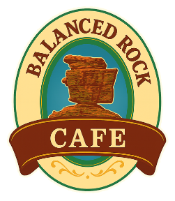 Balanced Rock Cafe logo top - Homepage