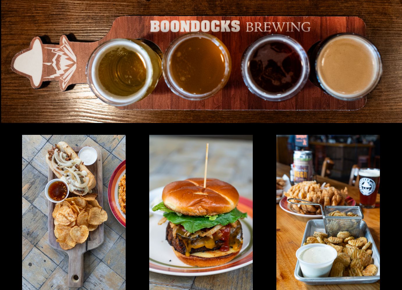 Boondocks Restaurant logo