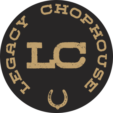 Legacy Chophouse logo scroll - Homepage