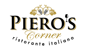 Piero's Corner logo scroll - Homepage