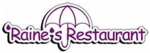 Raine’s Restaurant logo top - Homepage