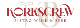 Korkscrew Bistro logo top - Homepage