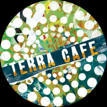 Terra Cafe logo scroll