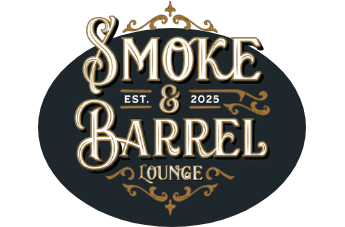 Smoke & Barrel logo top - Homepage