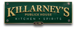 Killarney's Publick House logo top - Homepage