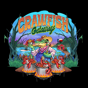Crawfish Getaway logo top - Homepage