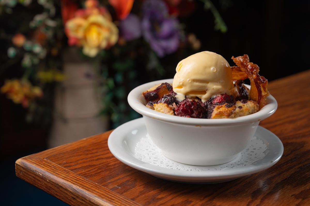 bread pudding special
