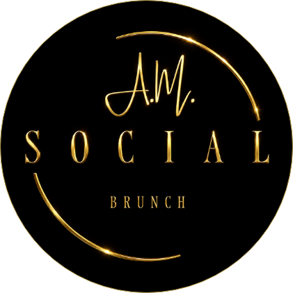 A.M. Social Brunch logo top - Homepage