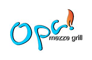 Opa! Mezze Grill logo scroll - Homepage