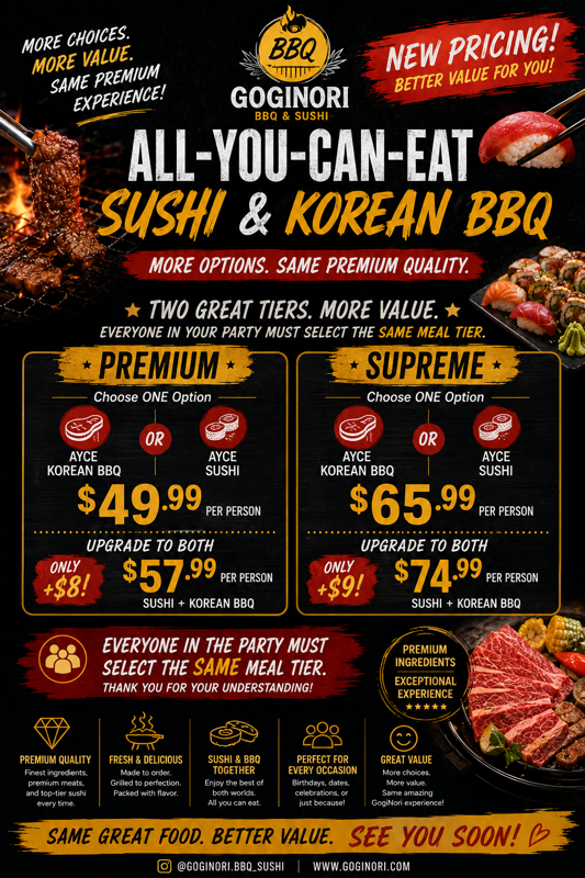 Specials flyer