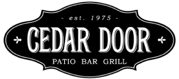 Cedar Door Patio Bar & Grill logo top