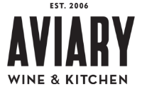 Aviary Wine & Kitchen logo scroll