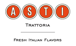 Asti Trattoria logo top - Homepage