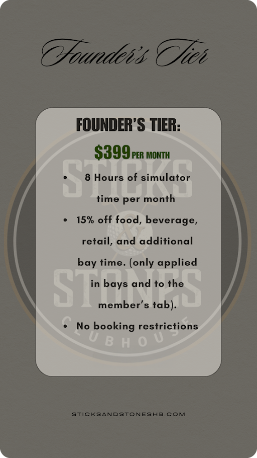 Founder's Tier