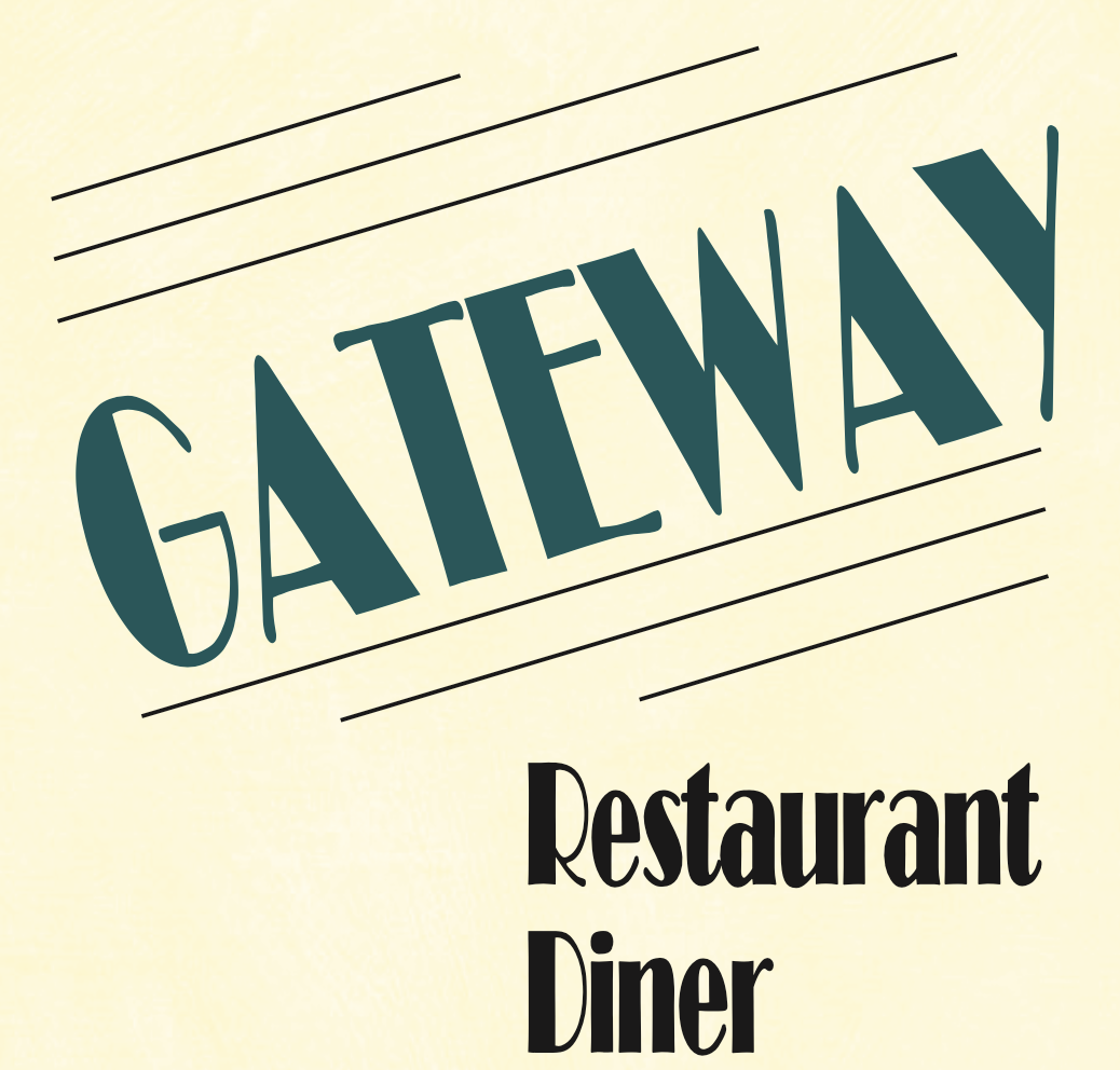 Gateway Diner logo top - Homepage