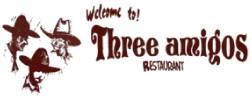 Three Amigos Restaurant logo top - Homepage