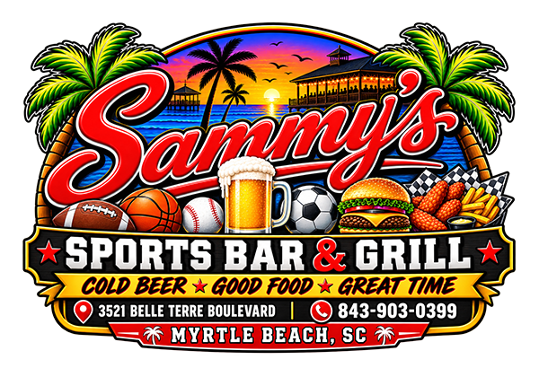 Sammy's Local Sports Bar logo top - Homepage