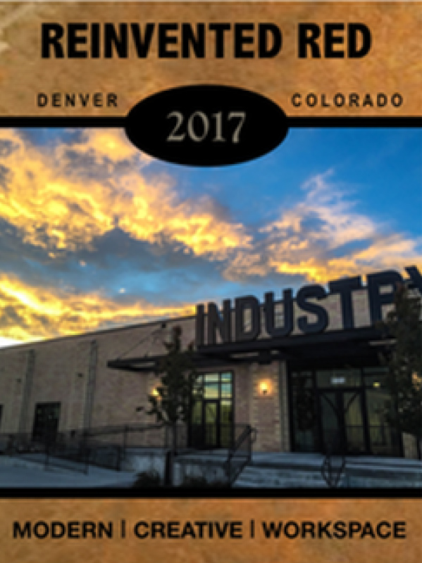 Reinvented Red, Denver, Colorado 2017, Modern, Creative, Workspace