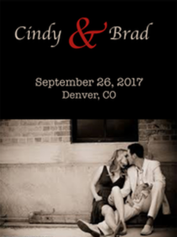 Cindy & Brad, September 26, 2017, Denver, CO