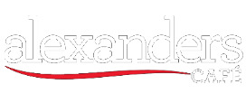 Alexander's Cafe logo top - Homepage
