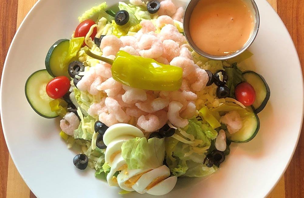 shrimp louie salad