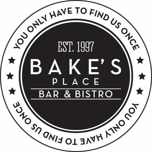 Bake's Place Bar & Bistro logo top