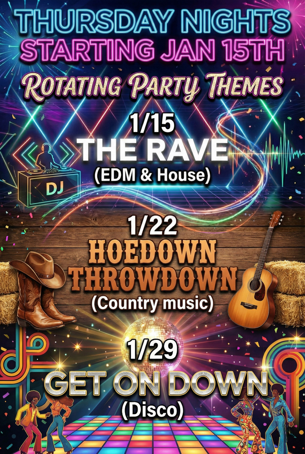 thursday nights starting january 15th