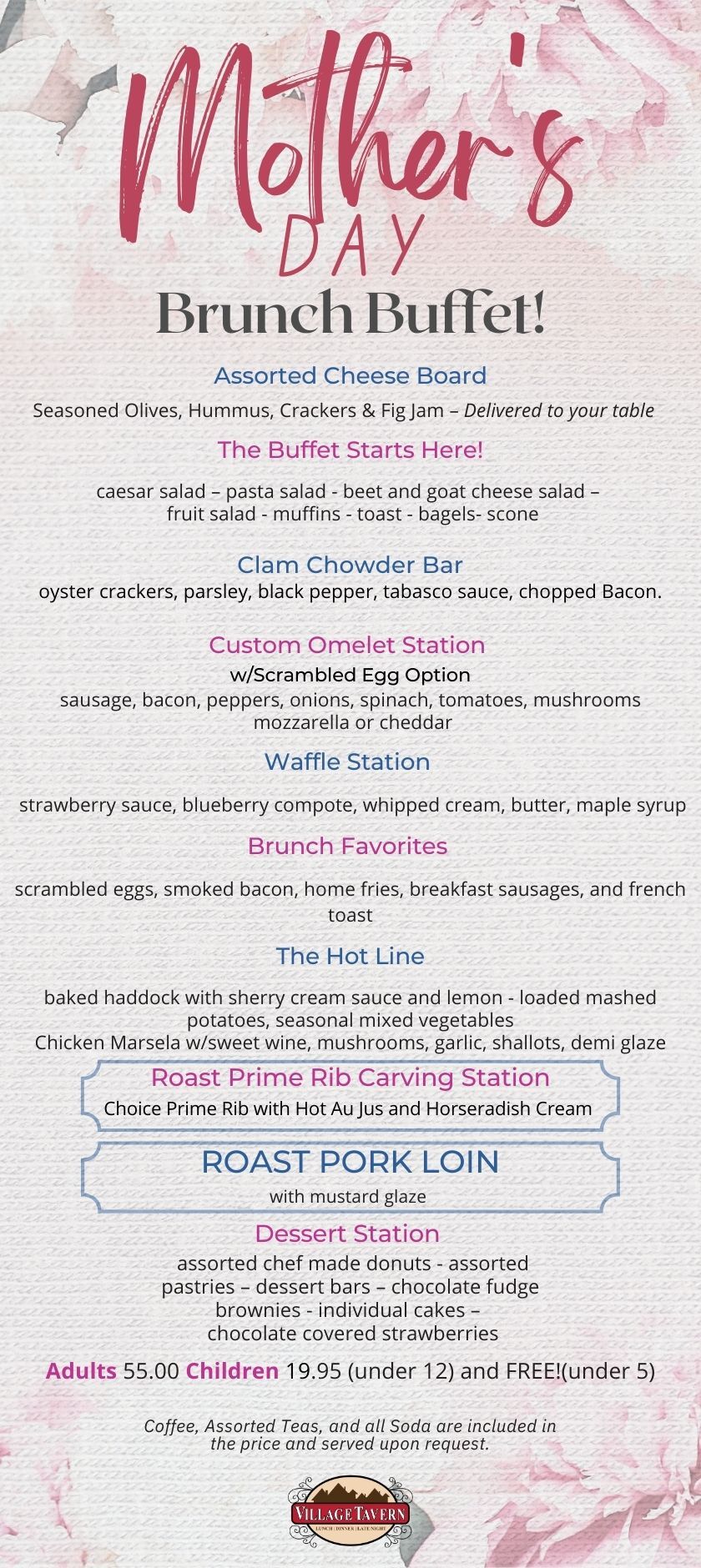 Mother's day Brunch Buffet!