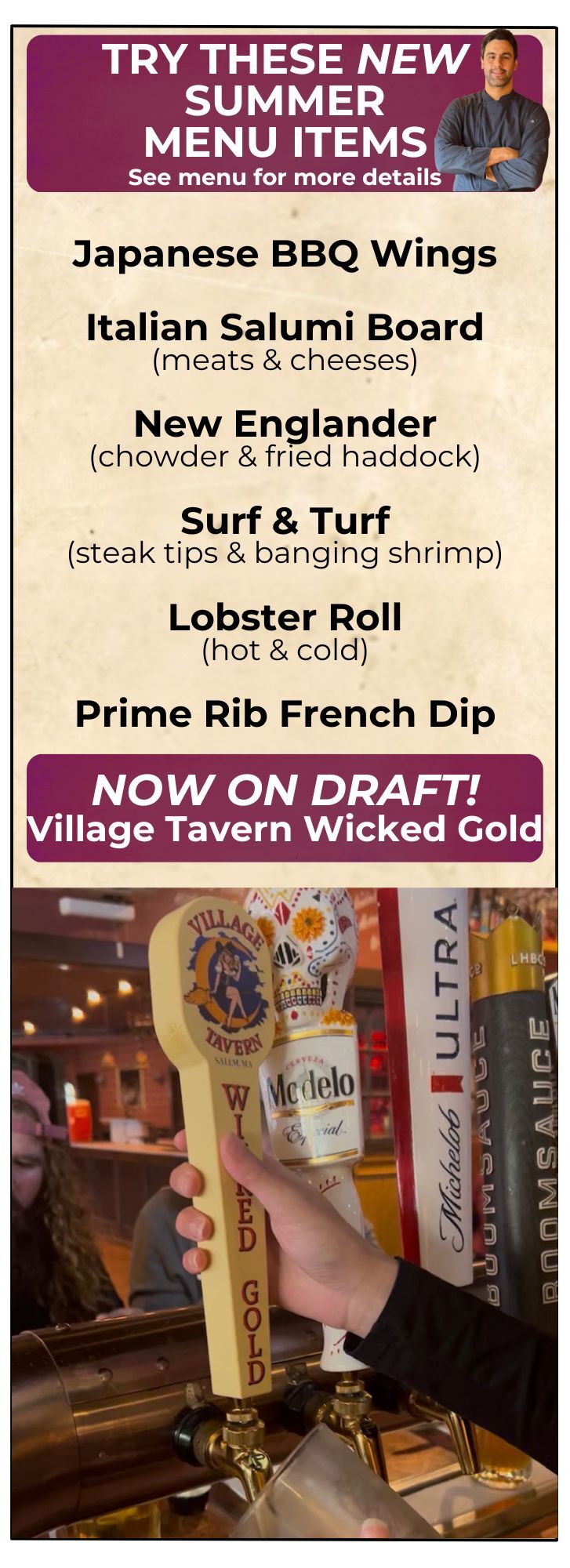 Chef's Weekly Specials