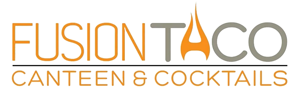 Fusion Taco logo scroll