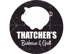 Thatcher's Barbeque & Grill - Calhoun logo top - Homepage