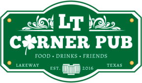 LT Corner Pub logo scroll