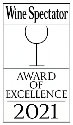 Wine Spectator Award of Excellence 2021